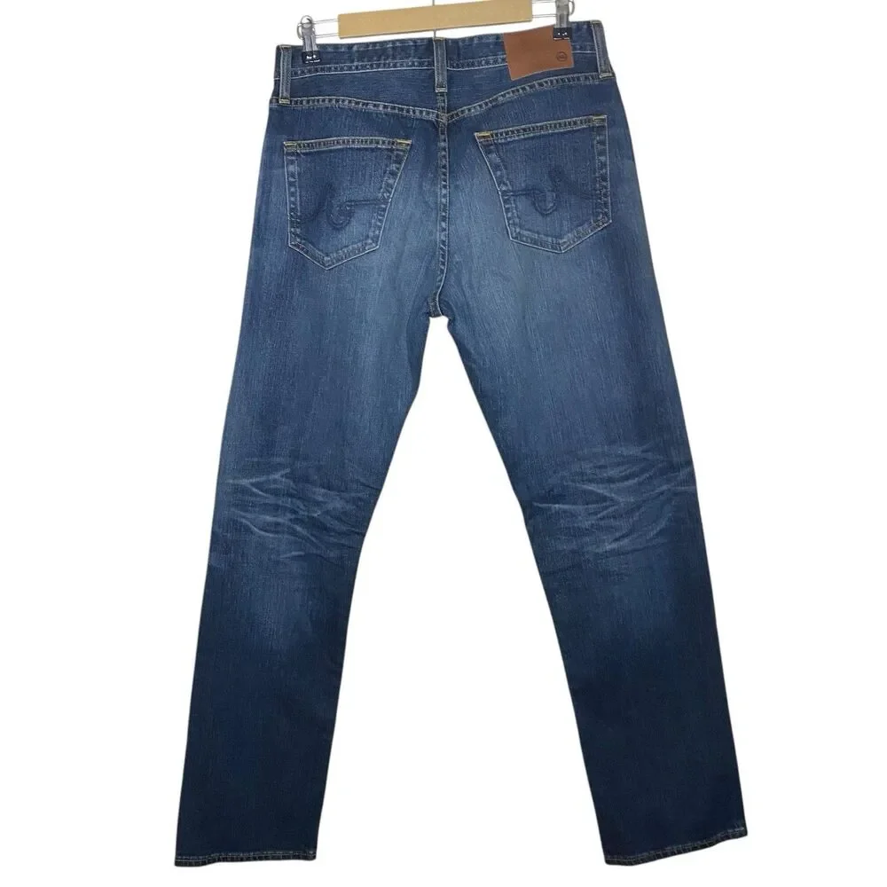 AG Adriano Goldschmied Ives Jeans Mens 32x32 Blue Modern Athletic Fit Denim NEW